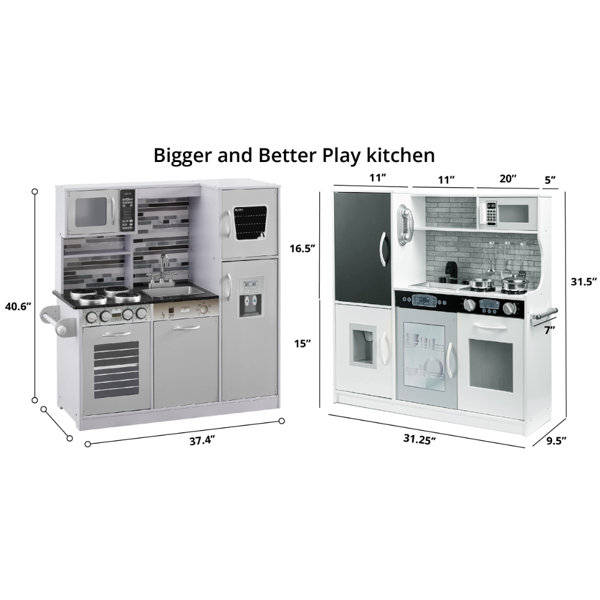 Naomi Home Play Kitchen Set for Kids Kitchen Playset Toy Kitchen Set